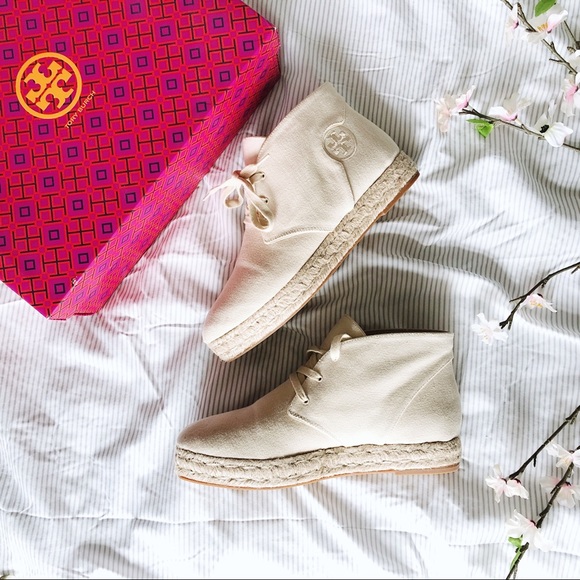 Tory Burch | NIB Rios Espadrille Chukka Bootie 9.5 - Picture 2 of 7